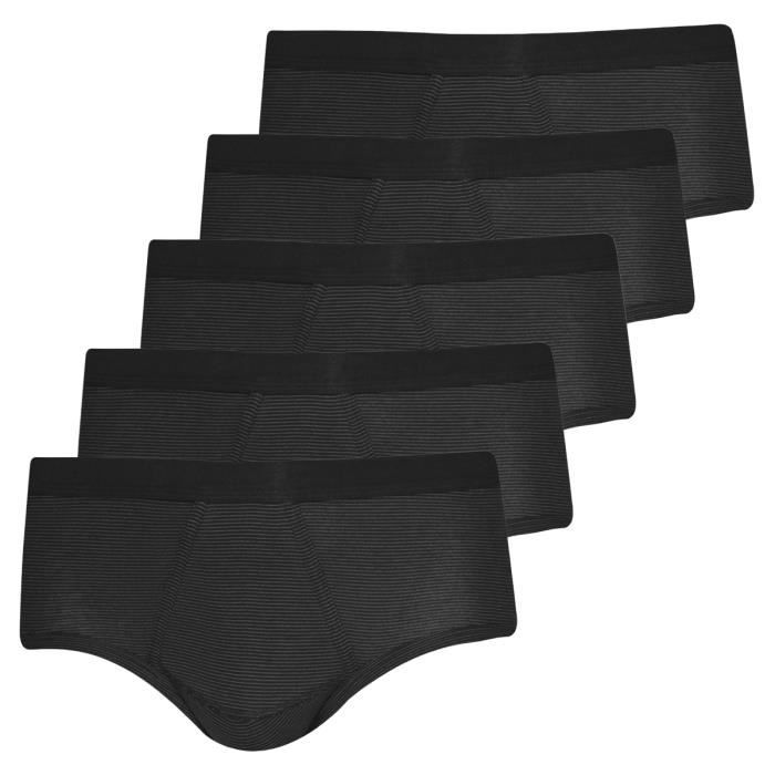 Slips Hommes Organic Cotton à Fines Côtes - AMMANN - Lot De 4 - Blanc