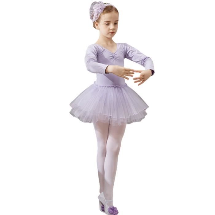 Acheter Jupe Tutu de danse de Ballet pour enfants filles, jupe classique de  base en Tulle à 4 couches, jupe d'entraînement de Ballet