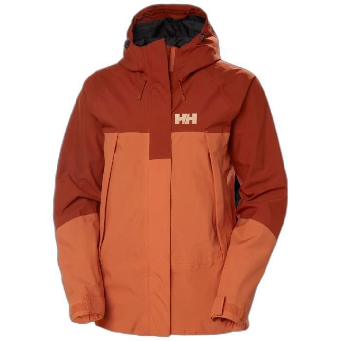 Veste De Ski/snowboard Helly Hansen Femme - Taille S/Petite - Rouge - Imperméable Et Respirante - Occasion TB