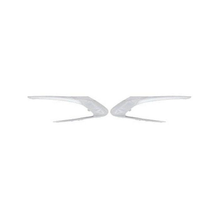 Cadres Chromés Pour Phares Antibrouillard Avant Ford Custom 2012-2017 - ABS