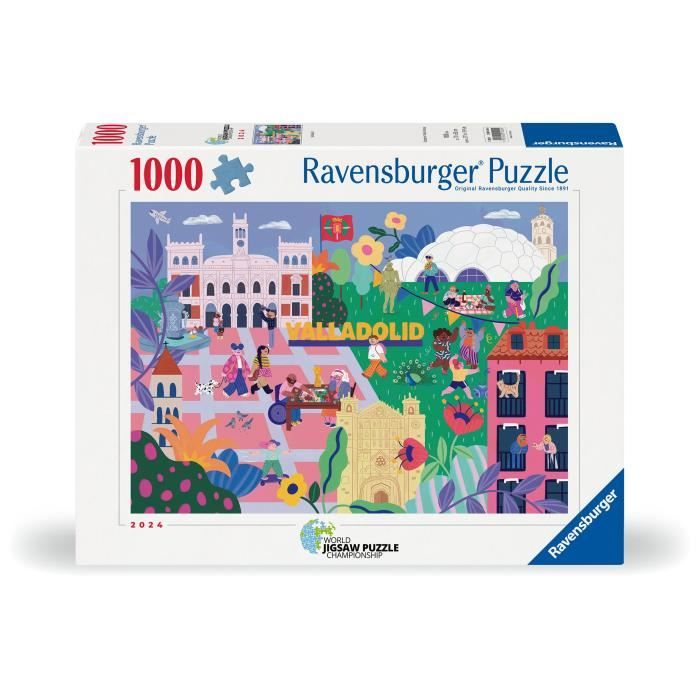 Puzzle 1000 pièces : Valladolid Ravensburger France - vue 10