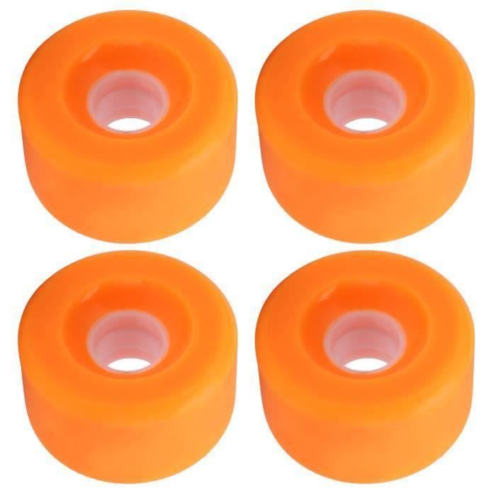 4 Roues Longboard 70mm 80A Avec Roulements ABEC-9 - Pour Skate Et Cruiser