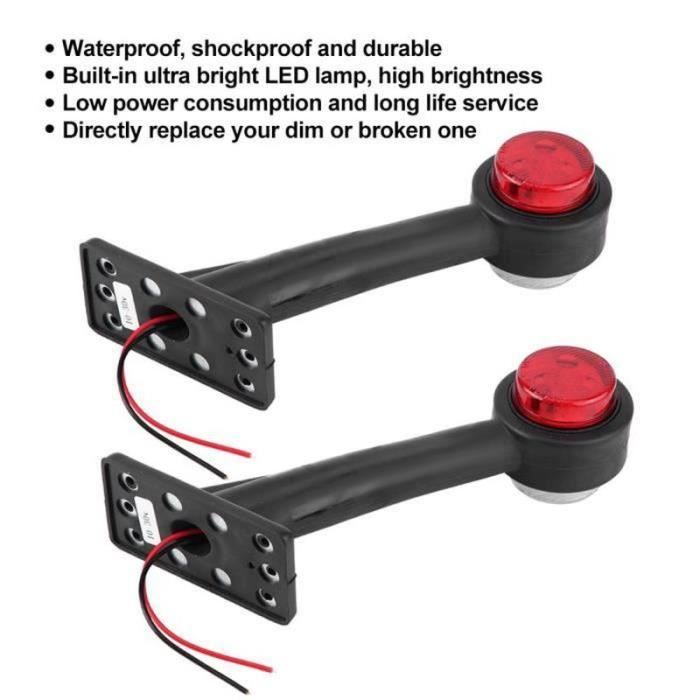 Lampe De Marqueur LED ToucanRC Pour Camion RC Tamiya 1/14 - Jupe Latérale - Neuf