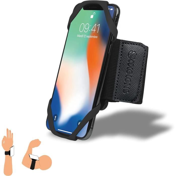 Universel Poignet Et Brassard Support Smartphone 2 En 1 Jusqu 7 