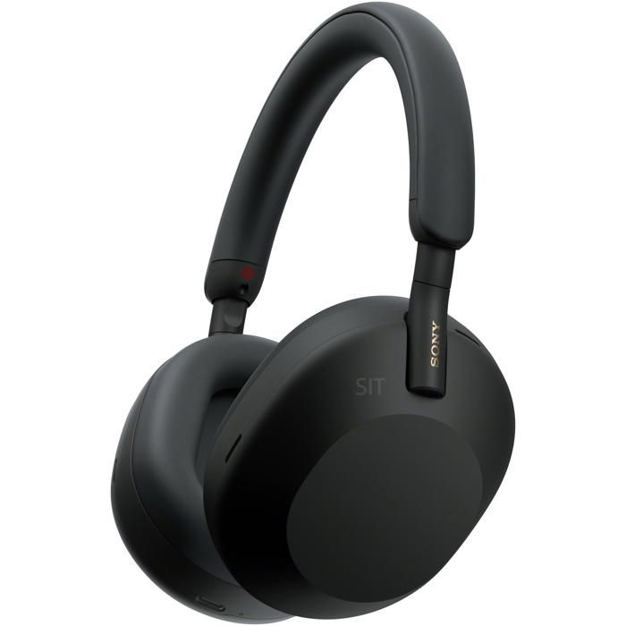 Casque audio à réduction de bruit Bluetooth Sony WH1000XM5 Noir