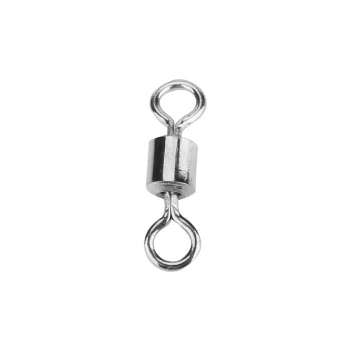 Set 6 Pièces Argent Ton Acier Inoxydable Canne À Pêche Poisson Fil Guide