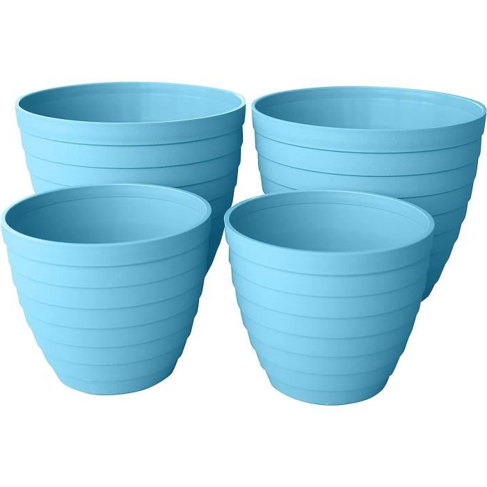 Lot De 50 Pots De Fleurs De Trois Tailles Pour Arrangement
