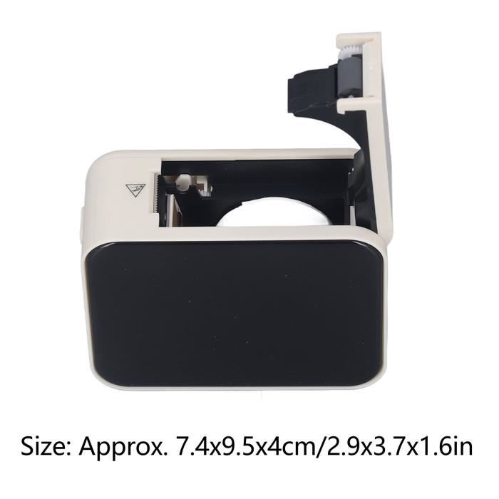 Imprimante thermique mobile mini portable Android Ios 80mm pour étiquettes code-barres QR papier autocollant imprimante Bluetooth (HM-A300E