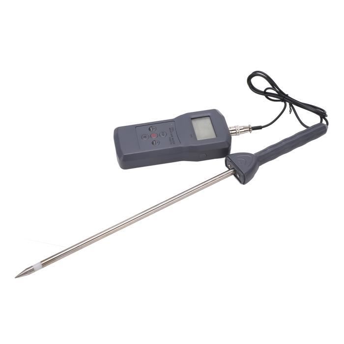 Humidimètre Du Sol Septpenta - Détecteur Humidité Portable Avec Alerte Lumineuse, Pour Plantes Jardin Pelouse