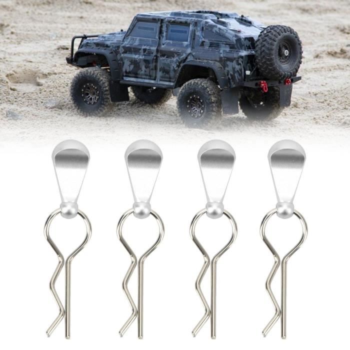 Clips De Carrosserie RC Avec Languettes D'arrachage – Lot De 24 Pour Voitures Télécommandées 1/10, 1/12, 1/16