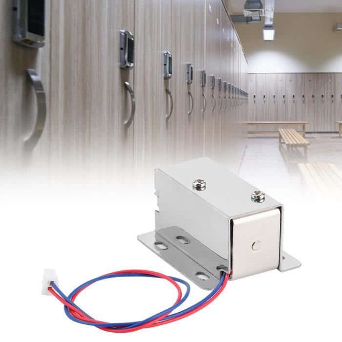 Serrure électromagnétique IDOME - 12V, Verrouillage Magnétique, Pour Portes Multiples
