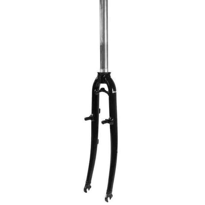 Fourche XLC A Head 28'' BF A02 - Marque XLC - Matériau Hi Ten - Guide-câble pour moyeu dynamo