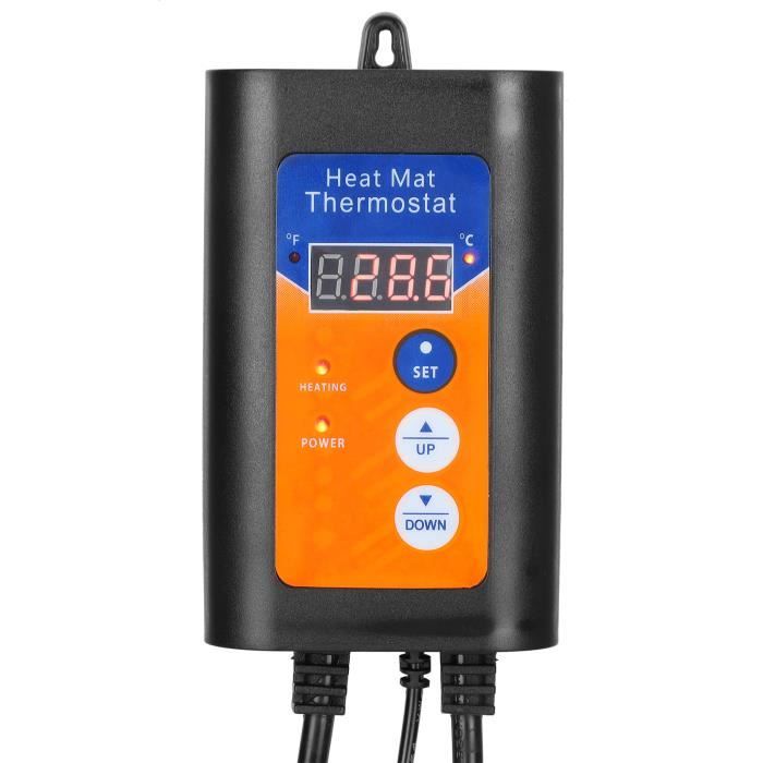 Thermostat Numérique LCD STC-1000 - Contrôle De Température Précis Pour Bière, Vin, Chambre Froide