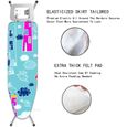 CENTRE DE REPASSAGE Cotton Ironing Board Cover Mousse  Felt Pad Large Antiabrasion Drawstring Tightening For Home1149-1