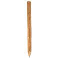Piquet de clôture en bois de marronnier - FLORANICA - rond, écorcé et pointu - Hauteur 120 cm-1