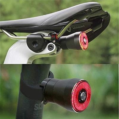 Feu Arrière Vélo Intelligent USB - Détection Freinage Et Lumière Auto - Étanche