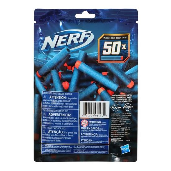Pack de recharge de balles noires pour Nerf Ultra, 80 pièces