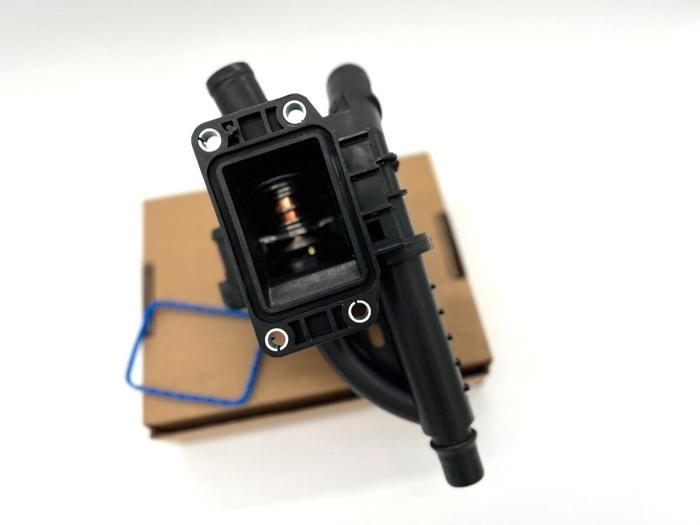 Boîtier Thermostat Eau 9684588980 Pour Peugeot, Citroën 1.6 HDI - Compatible Berlingo, C3, C4, Partner