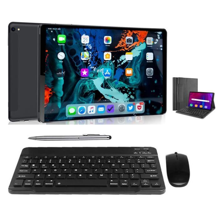Tablette Tactile 10 pouces 2 en1 Ordinateur portable,4G/wifi,1