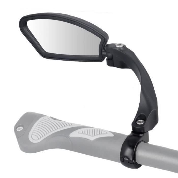 Rétroviseur Pour Vélo Et VAE - Réglable à 360°, Compatible Guidon 16.8-20mm, Verre Résistant Aux Chocs