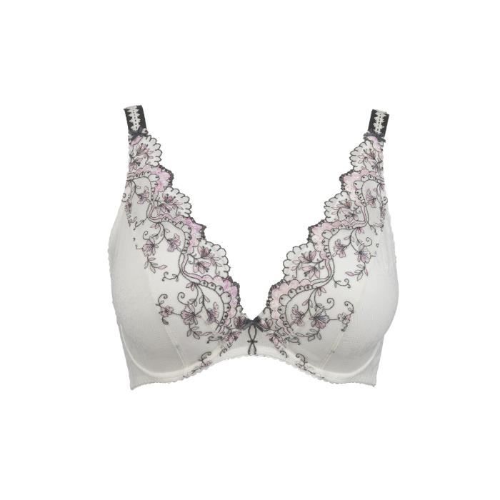 Aubade MB12 02 Femme Romantique Soutien Gorge Triangle Plongeant