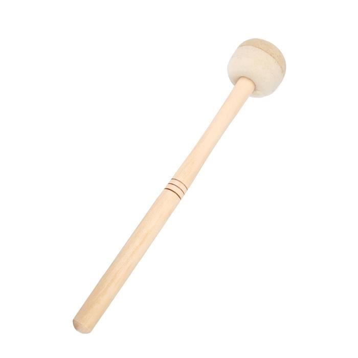 Maillet Maillet de tambour en feutre de laine et érable - MXZZAND - Accessoire ...