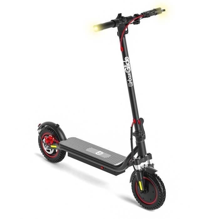 Trottinette Électrique Pliable Adulte - 650W Max, 25-30km Autonomie, 8.5" Pneus Nid D'Abeille - Avec Phares Et Clignotants - 6