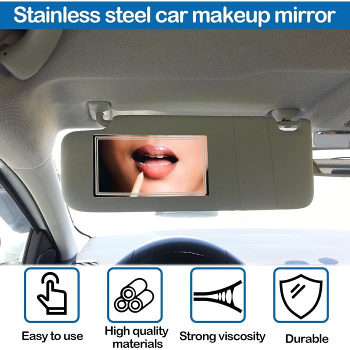 Autocollant de miroir de maquillage pour pare-soleil de voiture, autocollant d'airbag, autocollant d'avertissement de sécurité, panneau d'avertissement 34 Autocollant de miroir de maquillage pour pare-soleil de voiture, autocollant d'airbag, autocollant d'avertissement de sécurité, panneau d'avertissement 34