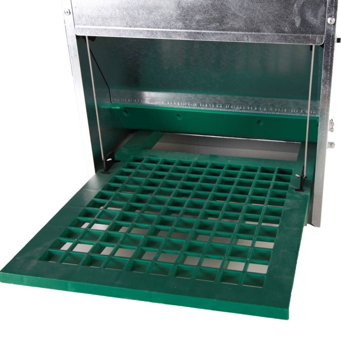 Nobby Mangeoire Automatique Poussins 2 Kg – Orange Vif, Plastique Robuste, Niveau Visible – Idéale Pour Élevage Poulets Et Petits Oiseaux