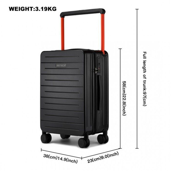 Valise 100 Cm Valise Cabine 55x38x23cm Valise Rigide Trolley En - Main Image
