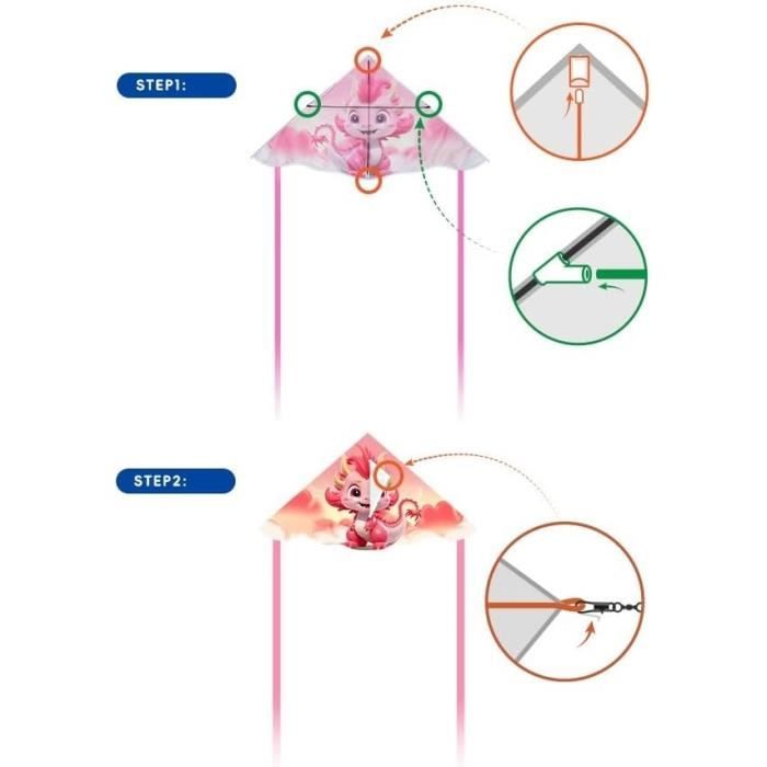 Ruban De Dragon Lumineux Pour Danse Et Fitness - Longueur 8m Ou 10m, Avec Tête De Dragon Et Corde