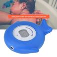 Fdit thermomètre de douche de bébé Thermomètre électronique de bain de bébé Jauge de température de douche d'affichage à-3