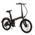 KuKirin V2 Vélo électrique - Moteur 430W - Batterie 7.5AH - Shimano 7 Vitesses - Batterie Amovible-3