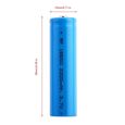 3.7V 2200mAh 18650 Batterie lithium-ion rechargeable bleu-3