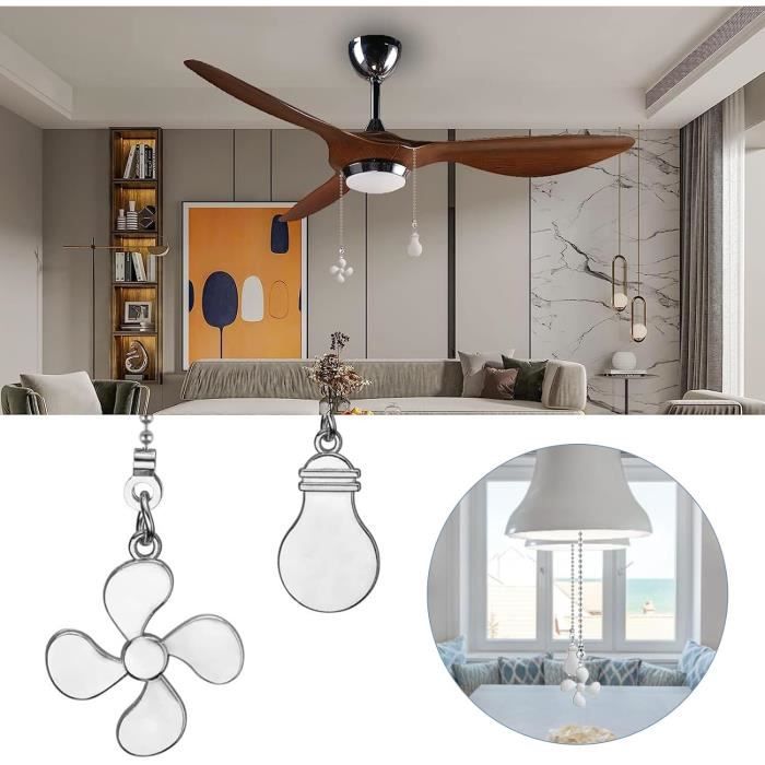 Ventilateur de plafond Lindby avec éclairage Auraya, silencieux, blanc