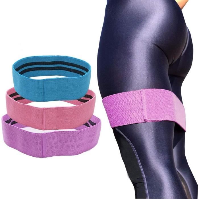 Lot De 11 Bandes De Résistance – Élastiques Fitness Pour Yoga, Pilates, Muscu