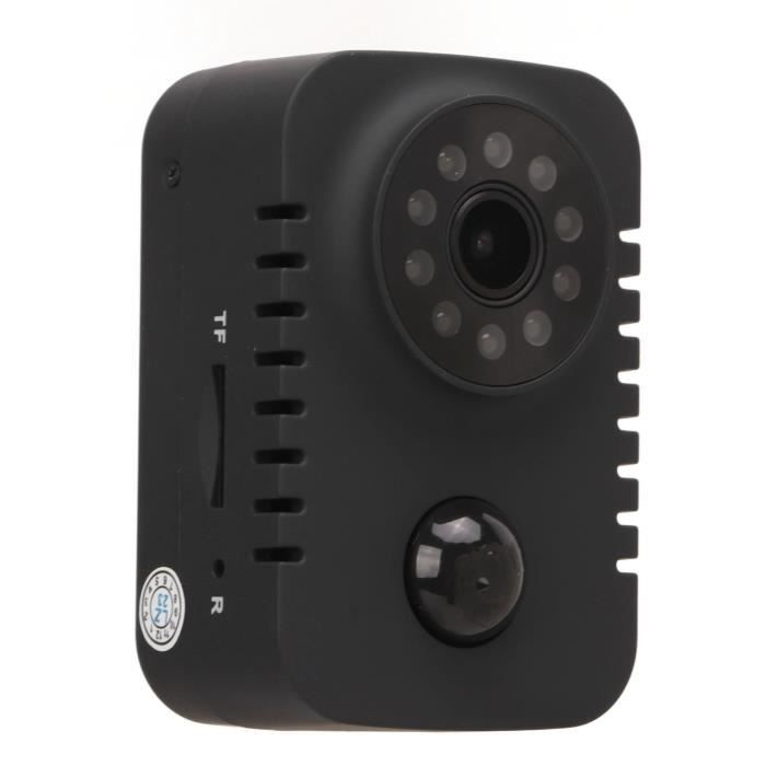 EJ.life mini caméra corporelle MD29 Mini caméra 1080P HD caméra portable  grand Angle infrarouge PIR caméra première personne