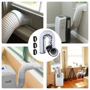 Housse Isolante Pour Tuyau De Climatiseur Portable - Universelle 12,7 Cm / 15,2 Cm, Facile à Poser - 6