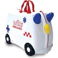 Trunki Valise Enfants et Bagage à Main - Abbie l'Ambulance - Blanc-0