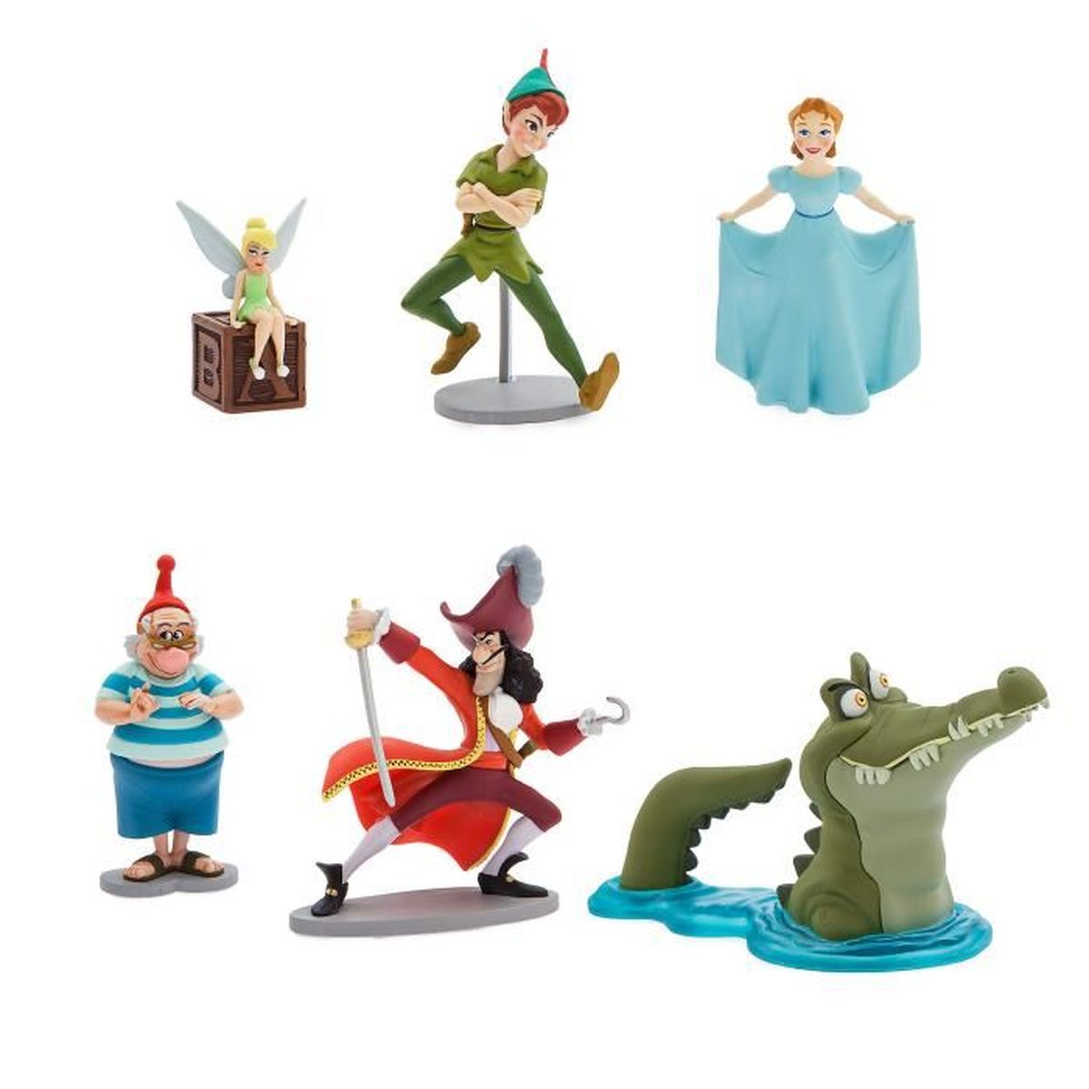 Coffret Ensemble De Figurines Peter Pan Disney Officiel 2018 Achat Vente Figurine Personnage Cdiscount