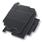 MOSSA Tapis de sol en caoutchouc adapté pour Suzuki Vitara III SUV (2015-....) - tapis de voiture - noir