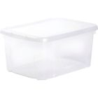 EDA PLASTIQUE Boîte de rangement Funny Box 8 L - Naturel - 31 x 23,4 x 15,4 cm