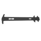 Indicateur d'usure de chaîne de vélo MXZZAND - Outil de mesure en acier au carbone pour réparation de vélo sport