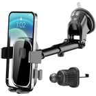 Support de téléphone - BRILLSTEN - M4 - Rotation 360° - Ventouse et aérateur - Fixation flexible