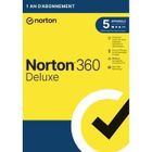 Antivirus - SYMANTEC - Norton 360 Deluxe 2025 - 1 An - 5 Appareils - Téléchargement