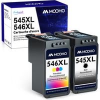 Cartouche d'encre compatible pour Canon PIXMA - MOOHO - Pack de 2 XL - Noir, Cyan, Magenta, Jaune