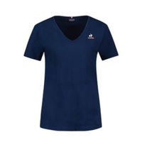 T-shirt col V femme LE COQ SPORTIF Essentiels N°1 - Victory blue - Confortable et féminin