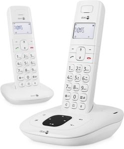 Téléphone fixe Comfort 1015 Duo Téléphone sans Fil DECT pour Seni