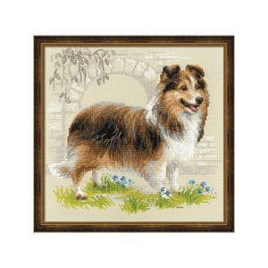Riolis Kit Point De Croix Magnolia Du Sud 30 X 24 Cm - Broderie Premium Avec Toile Zweigart