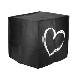 Housse De Protection Pour Friteuse à Air Ou Autocuiseur électrique - Environ 38 X 38,7 Cm - Noir